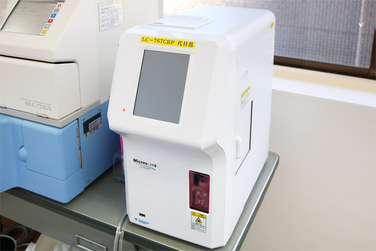 自動血球計測CRP測定装置